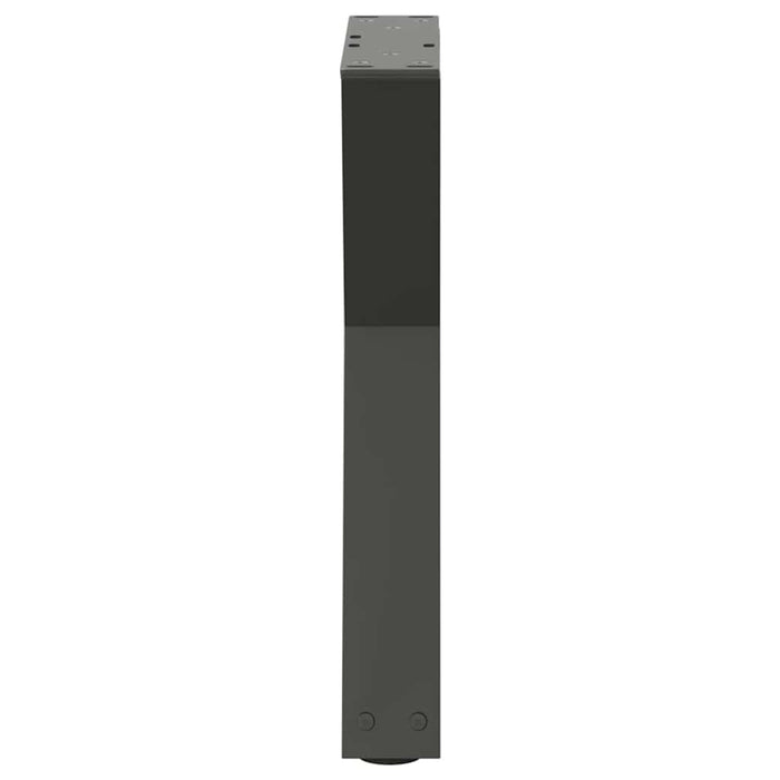 Picioare pentru măsuță de cafea, 2 buc., antracit, 38x(42-43,3) cm, oțel WALTI