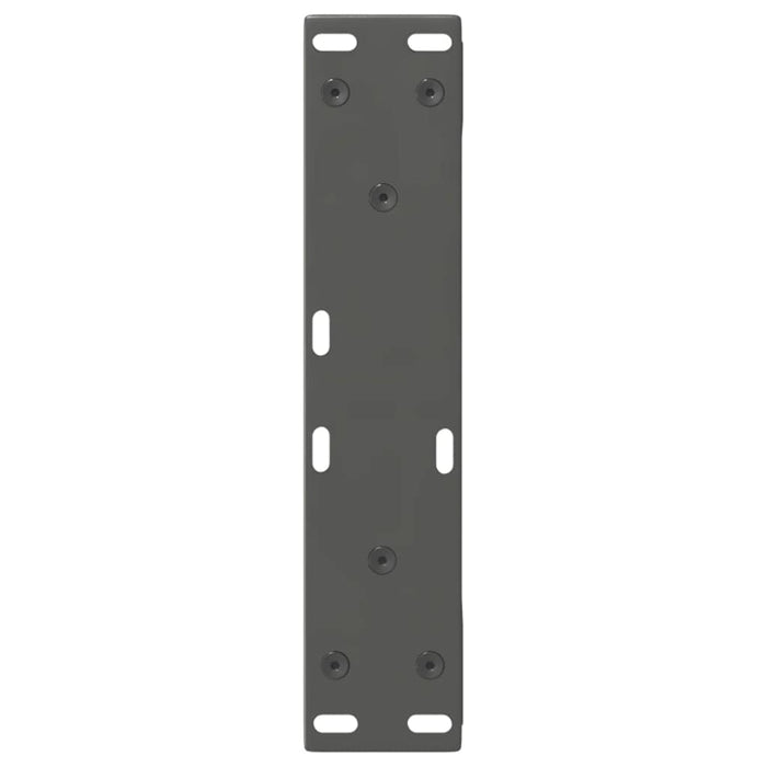 Picioare pentru măsuță de cafea, 2 buc., antracit, 38x(42-43,3) cm, oțel WALTI