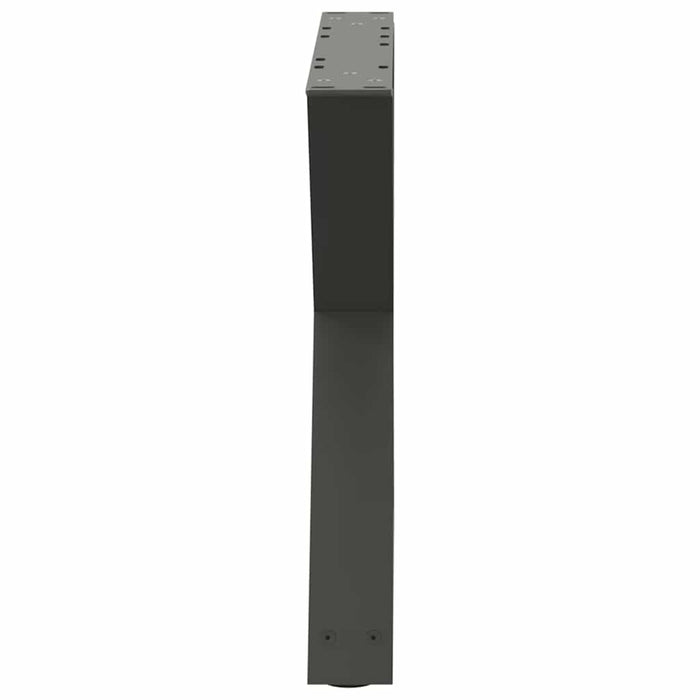Picioare pentru măsuță de cafea, 2 buc., antracit, 50x(42-43,3) cm, oțel - WALTI WALTI