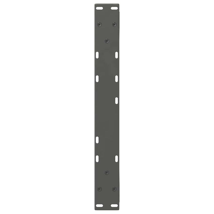 Picioare pentru măsuță de cafea, 2 buc., antracit, 50x(42-43,3) cm, oțel - WALTI WALTI