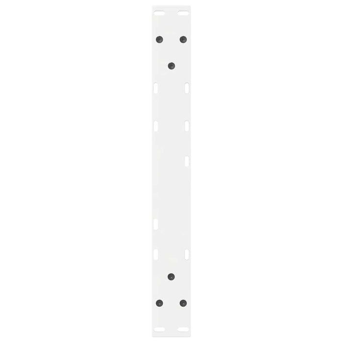 Picioare pentru măsuță de cafea, 2 buc., alb, 60 x (42-43,3) cm, oțel WALTI