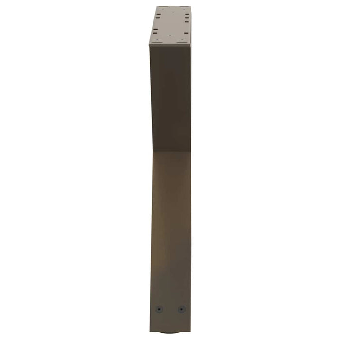 Picioare pentru măsuță de cafea, 2 buc., oțel natural, 60 x (42-43,3) cm WALTI