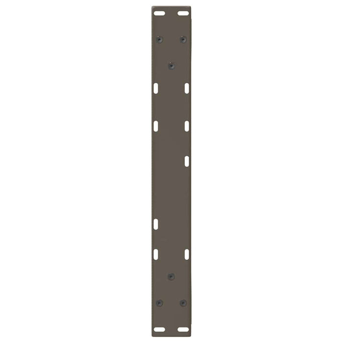 Picioare pentru măsuță de cafea, 2 buc., oțel natural, 60 x (42-43,3) cm WALTI
