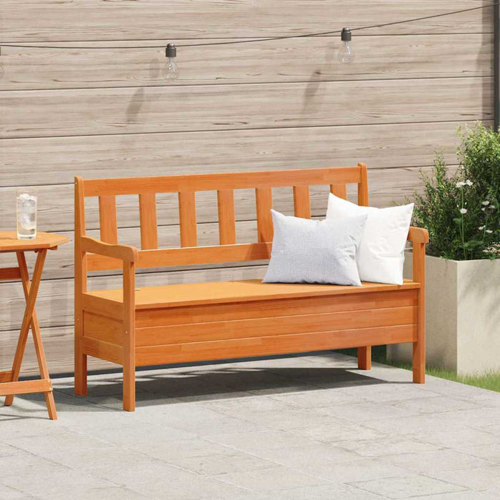 Bancă de exterior Maro 119 x 44 x 76 cm Lemn de pin masiv WALTI