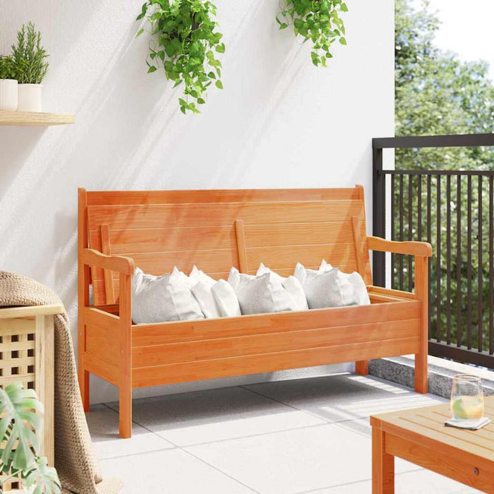 Bancă de exterior Maro 119 x 44 x 76 cm Lemn de pin masiv WALTI