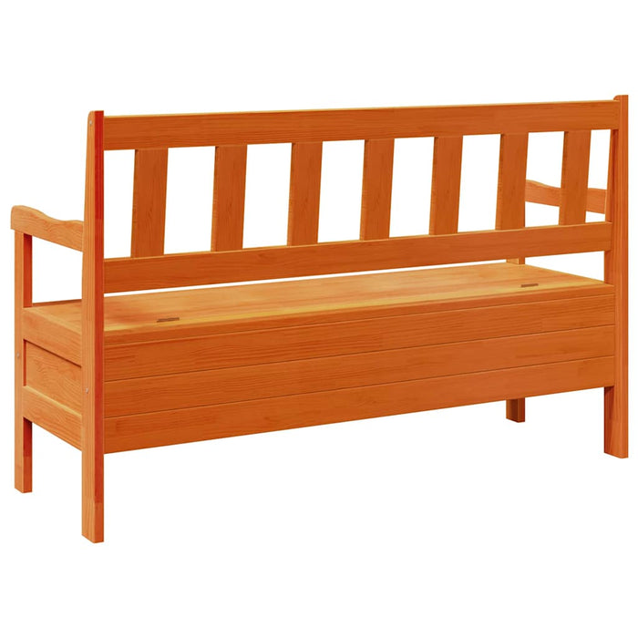 Bancă de exterior Maro 119 x 44 x 76 cm Lemn de pin masiv WALTI