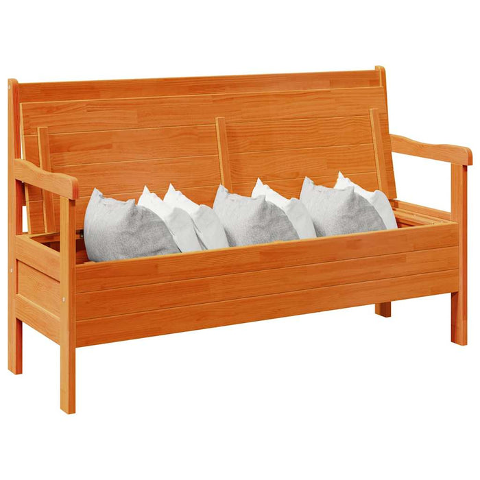 Bancă de exterior Maro 119 x 44 x 76 cm Lemn de pin masiv WALTI