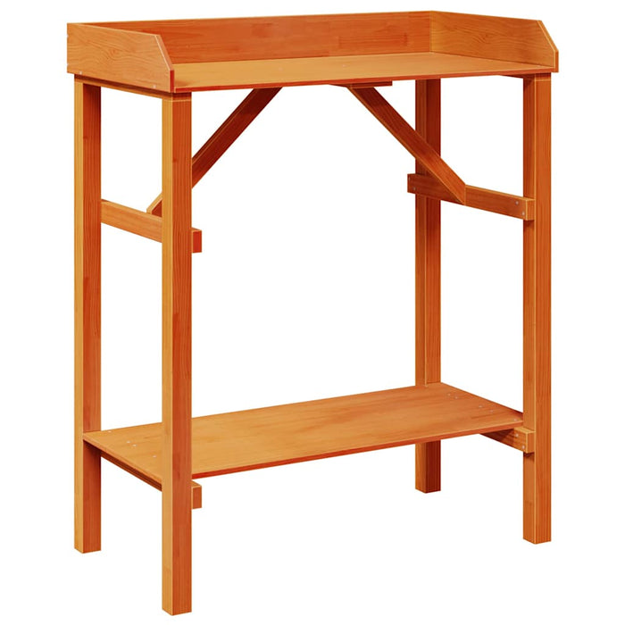 Masă pentru ghivece Maro 75 x 40 x 90 cm Lemn de pin masiv WALTI