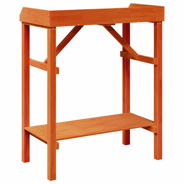 Masă pentru ghivece Maro 75 x 40 x 90 cm Lemn de pin masiv WALTI