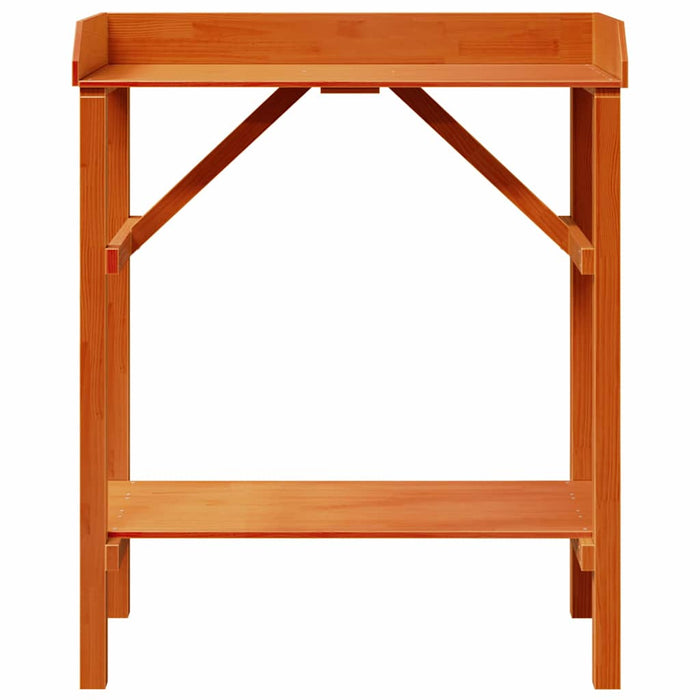 Masă pentru ghivece Maro 75 x 40 x 90 cm Lemn de pin masiv WALTI