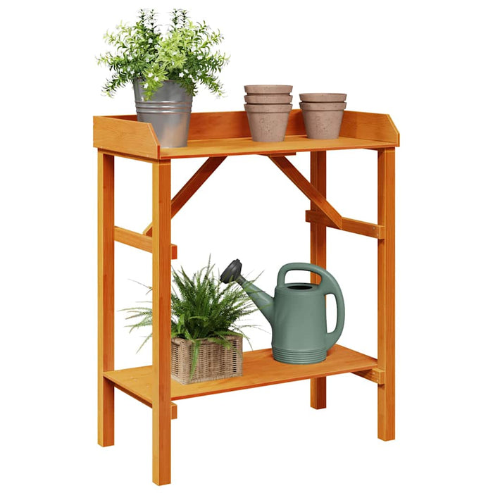 Masă pentru ghivece Maro 75 x 40 x 90 cm Lemn de pin masiv WALTI