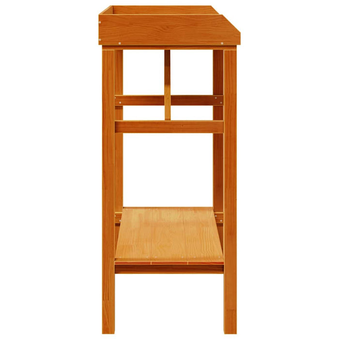 Masă pentru ghivece Maro 75 x 40 x 90 cm Lemn de pin masiv WALTI