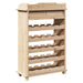 Raft pentru vin natural 58 x 28 x 90 cm Lemn de pin masiv - WALTI WALTI