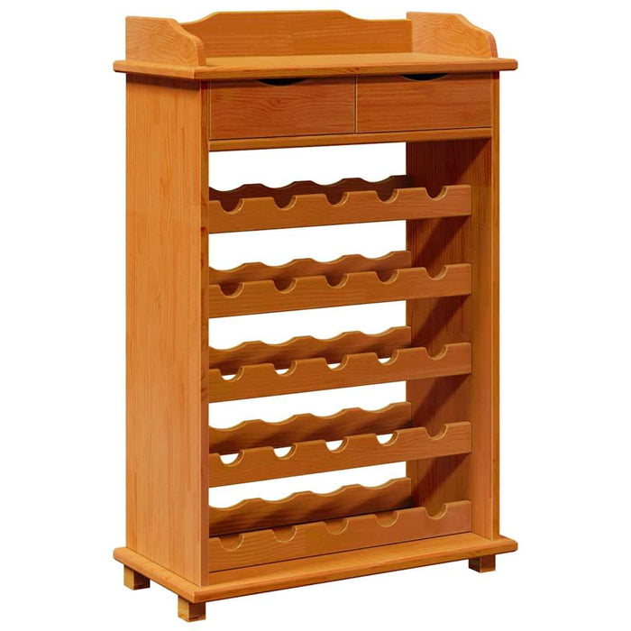 Raft pentru vin Maro 90 x 60 x 30 cm Lemn masiv de pin - WALTI WALTI