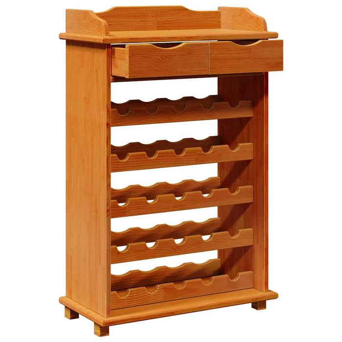 Raft pentru vin Maro 90 x 60 x 30 cm Lemn masiv de pin - WALTI WALTI