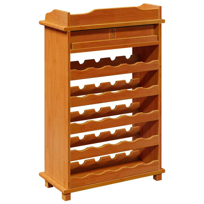 Raft pentru vin Maro 90 x 60 x 30 cm Lemn masiv de pin - WALTI WALTI