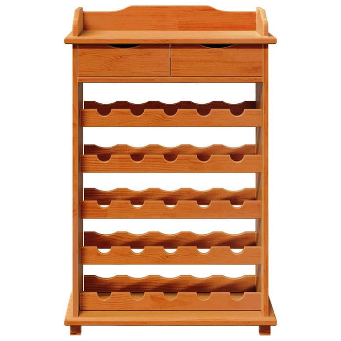 Raft pentru vin Maro 90 x 60 x 30 cm Lemn masiv de pin - WALTI WALTI