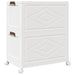 Cutie de depozitare stivuită cu roți 2 niveluri 75 L 64x40x76cm - WALTI WALTI