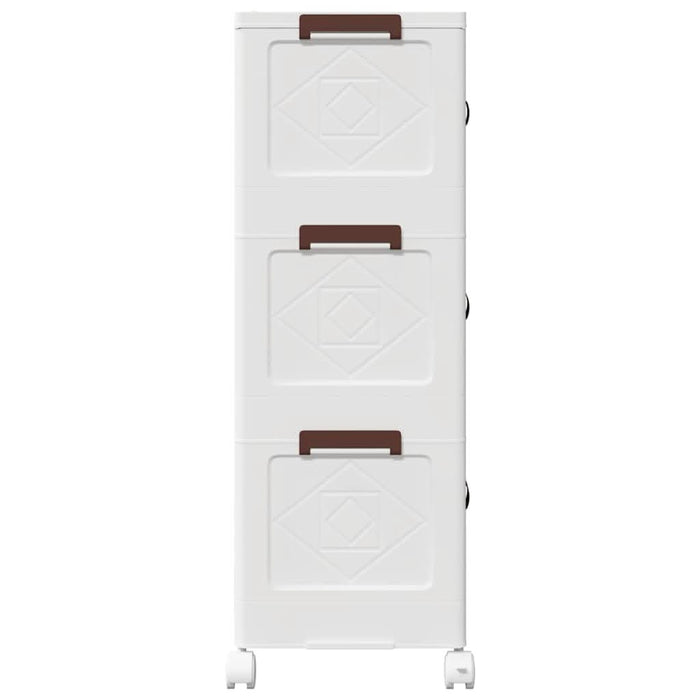 Cutie de depozitare stivuită cu roți 28 L 48,5x29,5x86 cm - WALTI WALTI