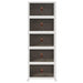 Cutie de depozitare stivuită cu roți 5 niveluri 75L 64x40x179cm - WALTI WALTI