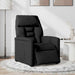 Fotoliu rabatabil electric, negru, material textil - WALTI WALTI