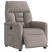 Fotoliu rabatabil electric, gri taupe, material textil - WALTI WALTI