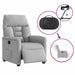 Scaun reclinabil electric Cloud Grey Fabric - WALTI WALTI