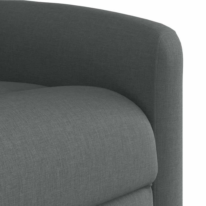 Fotoliu electric de masaj rabatabil, gri închis, textil - WALTI WALTI