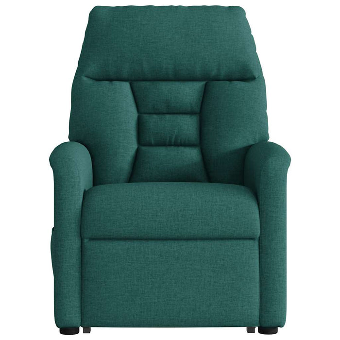 Fotoliu electric masaj rabatabil / ridicare verde închis textil - WALTI WALTI