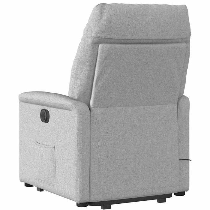 Scaun electric pentru masaj picioare în picioare stofa gri nor WALTI