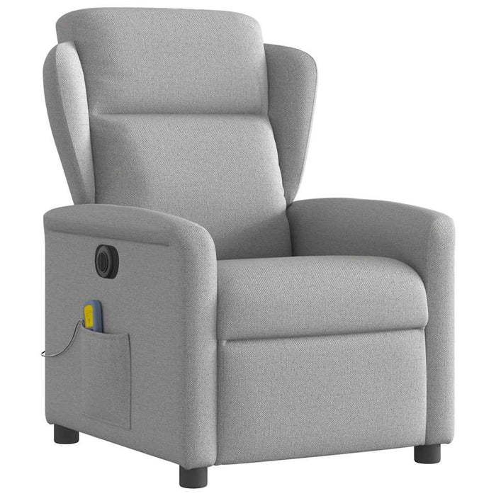 Scaun reclinabil electric pentru masaj Cloud Grey Fabric - WALTI WALTI