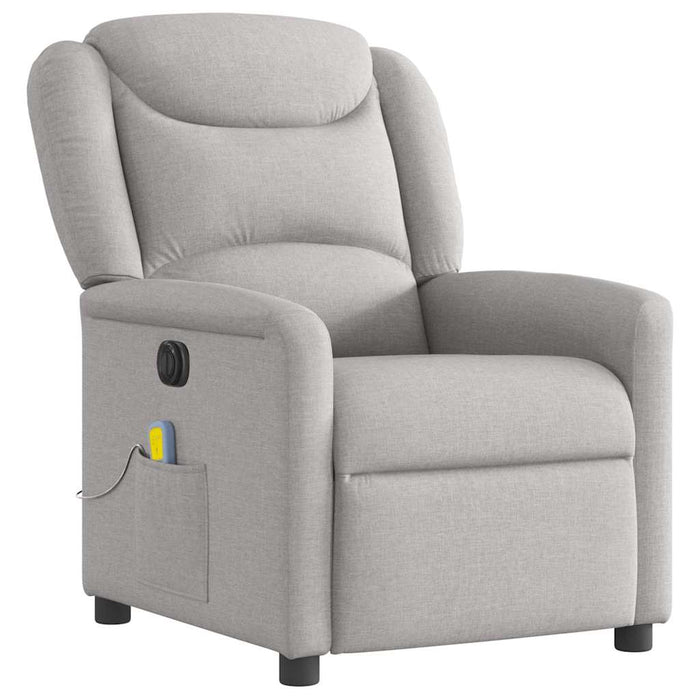 Scaun reclinabil electric pentru masaj Cloud Grey Fabric - WALTI WALTI