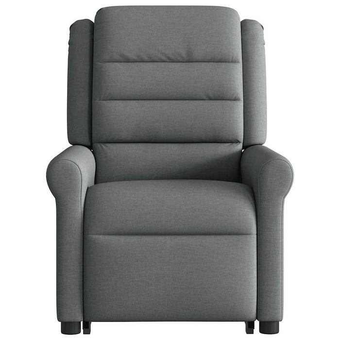 Fotoliu electric rabatabil cu ridicare, gri închis, textil - WALTI WALTI