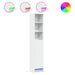 Dulap cu LED, alb, 36x32,5x200 cm, lemn prelucrat - WALTI WALTI