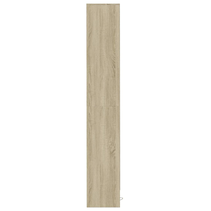 Dulap cu LED, stejar sonoma, 36x32,5x200 cm, lemn prelucrat WALTI
