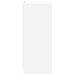 Dulap cu LED, alb, 77x34x85 cm, lemn prelucrat - WALTI WALTI