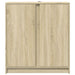 Dulap cu LED, stejar sonoma, 77x34x85 cm, lemn prelucrat - WALTI WALTI