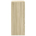 Dulap cu LED, stejar sonoma, 77x34x85 cm, lemn prelucrat - WALTI WALTI