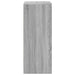 Dulap cu LED, gri sonoma, 77x34x85 cm, lemn prelucrat - WALTI WALTI