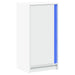 Dulap cu LED, alb, 42,5x34x85 cm, lemn prelucrat - WALTI WALTI