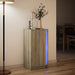 Dulap cu LED, stejar sonoma, 42,5x34x85 cm, lemn prelucrat - WALTI WALTI