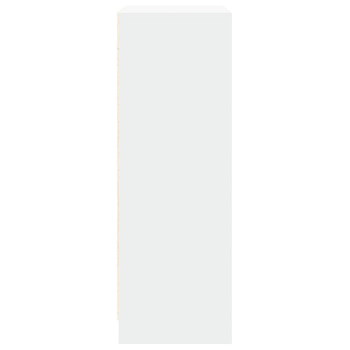 Dulap cu LED, alb, 77x34x100 cm, lemn prelucrat - WALTI WALTI