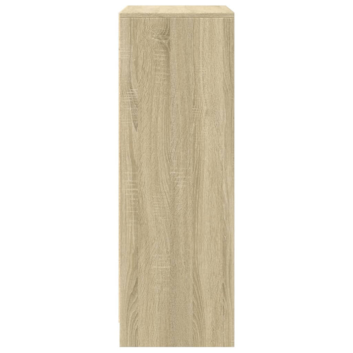 Dulap cu LED, stejar sonoma, 77x34x100 cm, lemn prelucrat - WALTI WALTI