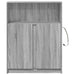Dulap cu LED, gri sonoma, 77x34x100 cm, lemn prelucrat - WALTI WALTI
