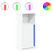 Dulap cu LED, alb, 42,5x34x100 cm, lemn prelucrat - WALTI WALTI