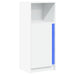 Dulap cu LED, alb, 42,5x34x100 cm, lemn prelucrat - WALTI WALTI