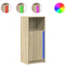 Dulap cu LED, stejar sonoma, 42,5x34x100 cm, lemn prelucrat - WALTI WALTI