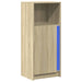 Dulap cu LED, stejar sonoma, 42,5x34x100 cm, lemn prelucrat - WALTI WALTI