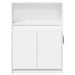 Dulap cu LED, alb, 72x34x100 cm, lemn prelucrat - WALTI WALTI