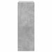 Dulap cu LED, gri beton, 72x34x100 cm, lemn prelucrat - WALTI WALTI